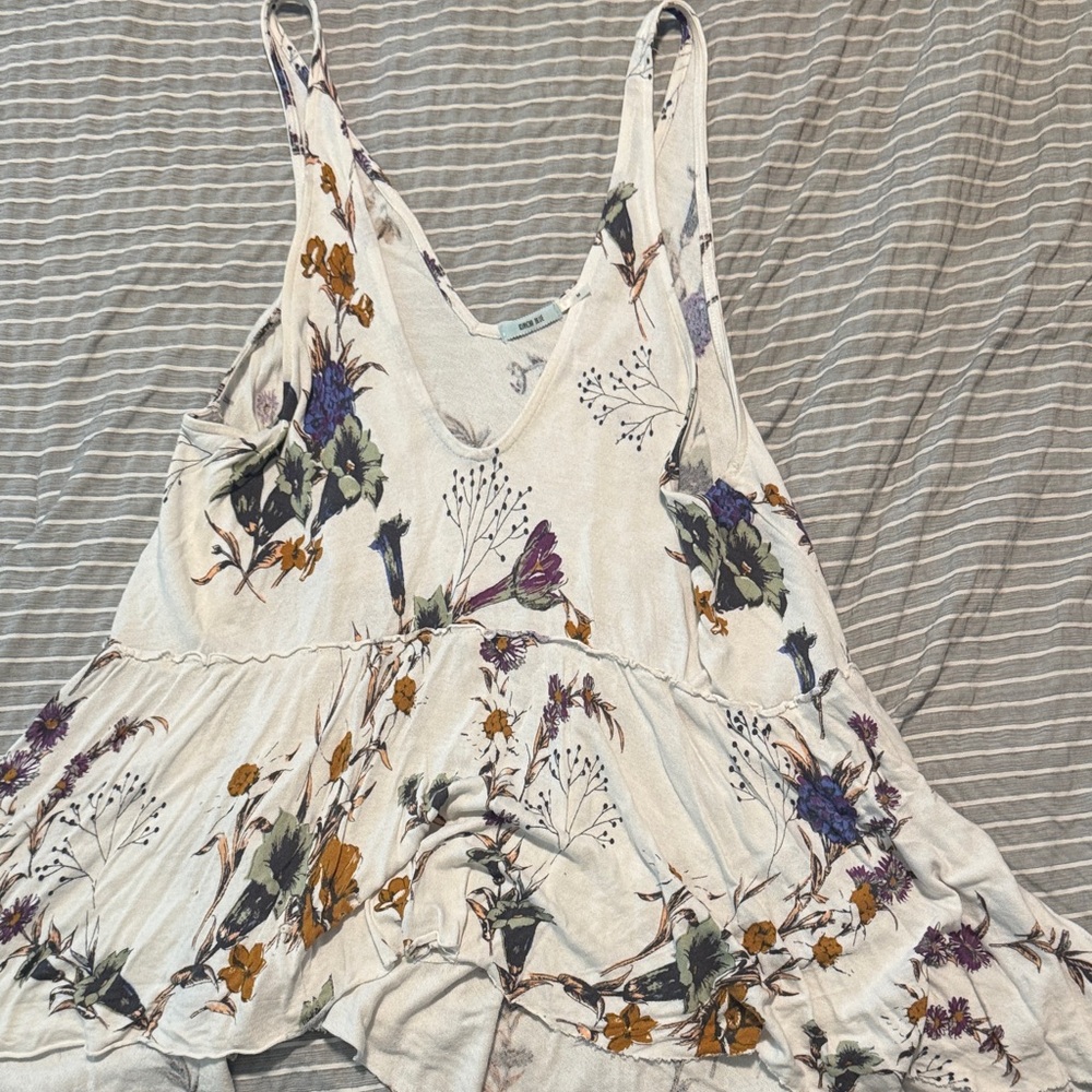 Kimchi Blue Cream Floral Camisole